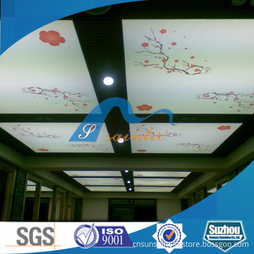 2014 Popular Printed Stretch Ceiling System